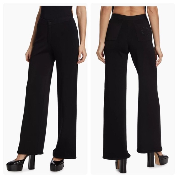 Simon Miller Jabber Knit Pant in Black - Picture 3 of 9